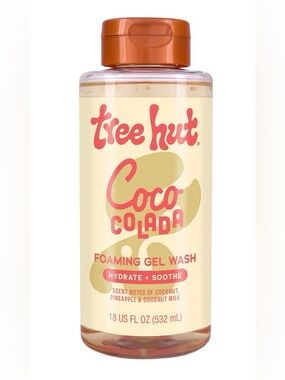 Tree Hut Coco Colada Foaming Gel Wash - Creamy coconut with Coconut Milk and Oil